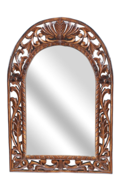 Brown Solid Wood Rajputana Jodhpuri Mirror Brown Solid Wood Rajputana Jodhpuri Mirror